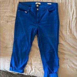Vintage America Blues Jean Capris